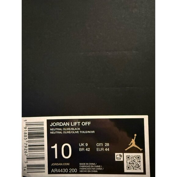 10 MEN\'S NIKE JORDAN LIFT OFF MILITARY GREEN AR4430-200 BASKETBALL SNEAKERS